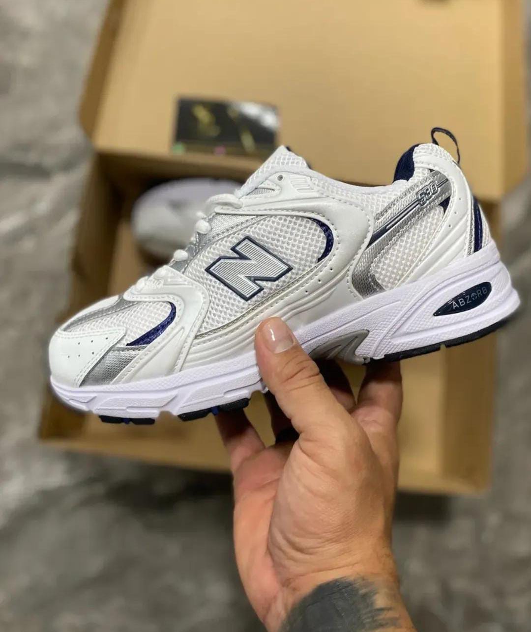 Gray helmet for bikers